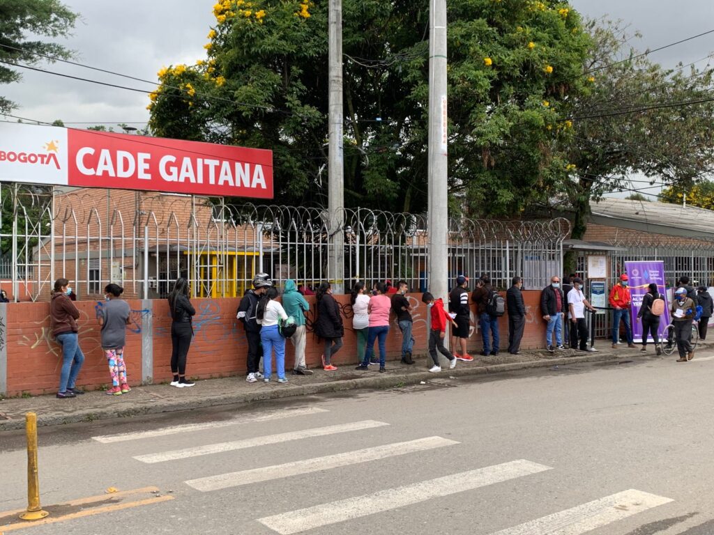Juntos Se Puede llegó al CADE La Gaitana en Suba