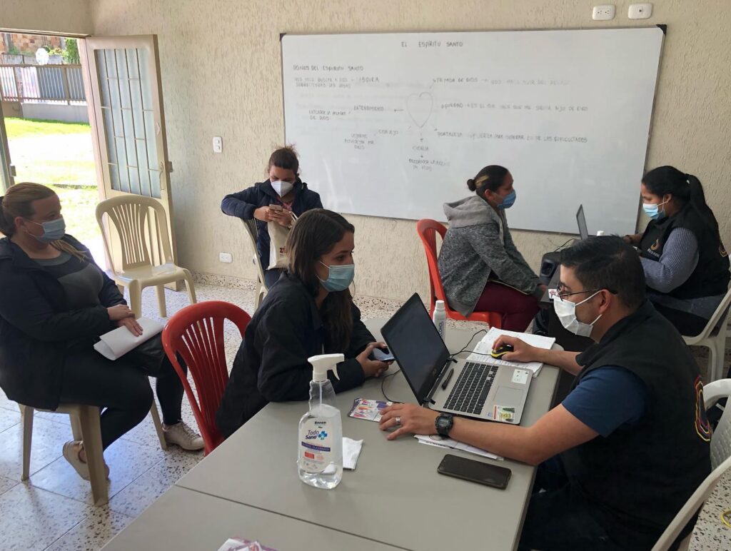 Nueva jornada de Atención a nuestros hermanos en Engativá.