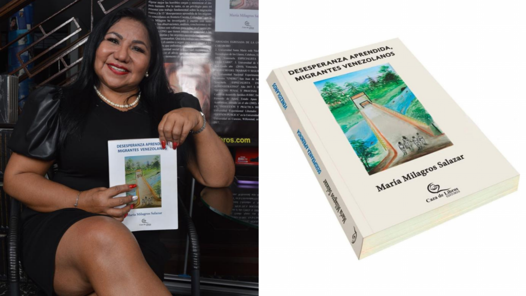 La ‘Desesperanza aprendida’ que inspiró el libro de una migrante venezolana