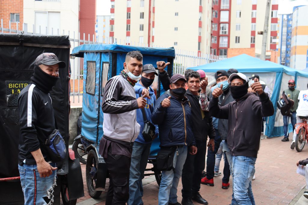 En el Barrio Gilmar de Suba, saben que Juntos Se Puede
