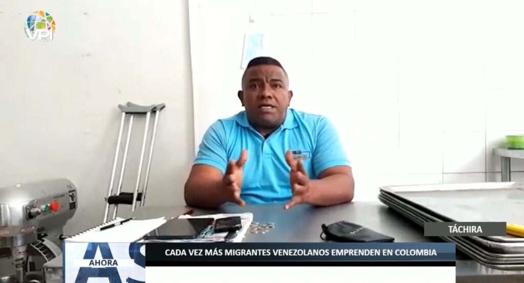 Emprendimientos venezolanos generan empleos en la capital colombiana.