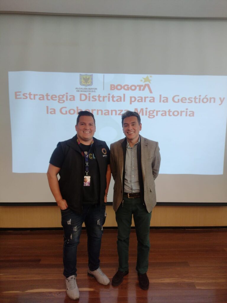 Reunión con la Alcaldía de Bogotá Estrategia Distrital para la Gestión y la Gobernanza Migratoria