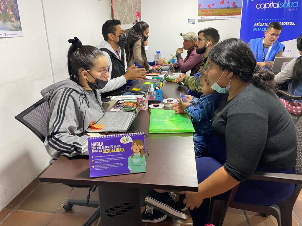 Venezolanos en Bogotá: realizan jornada de orientación en Ciudad Bolívar