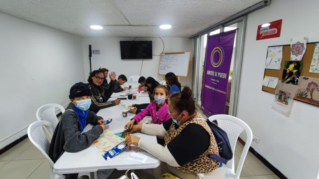 Juntos Se Puede e IDARTES trabajan en taller de literatura para niños