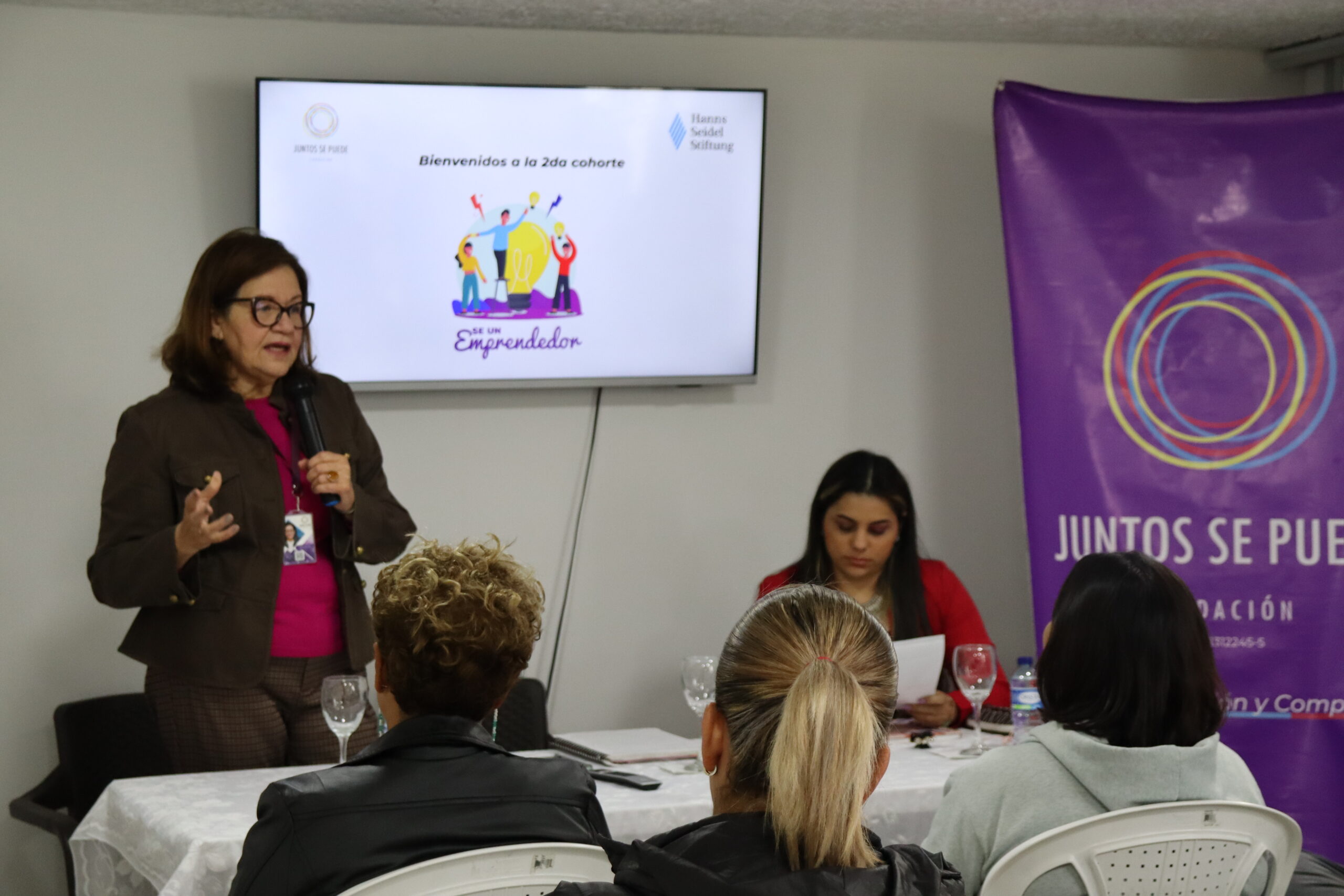 Inauguración de la Segunda  cohorte del programa Sé Un Emprendedor en alianza con la Fundación Hanns Seidel