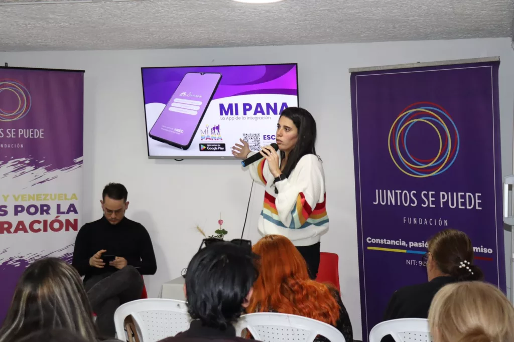 «Mi Pana», la nueva aplicación que ayuda a migrantes, refugiados y colombianos retornados a integrarse efectivamente en Colombia.