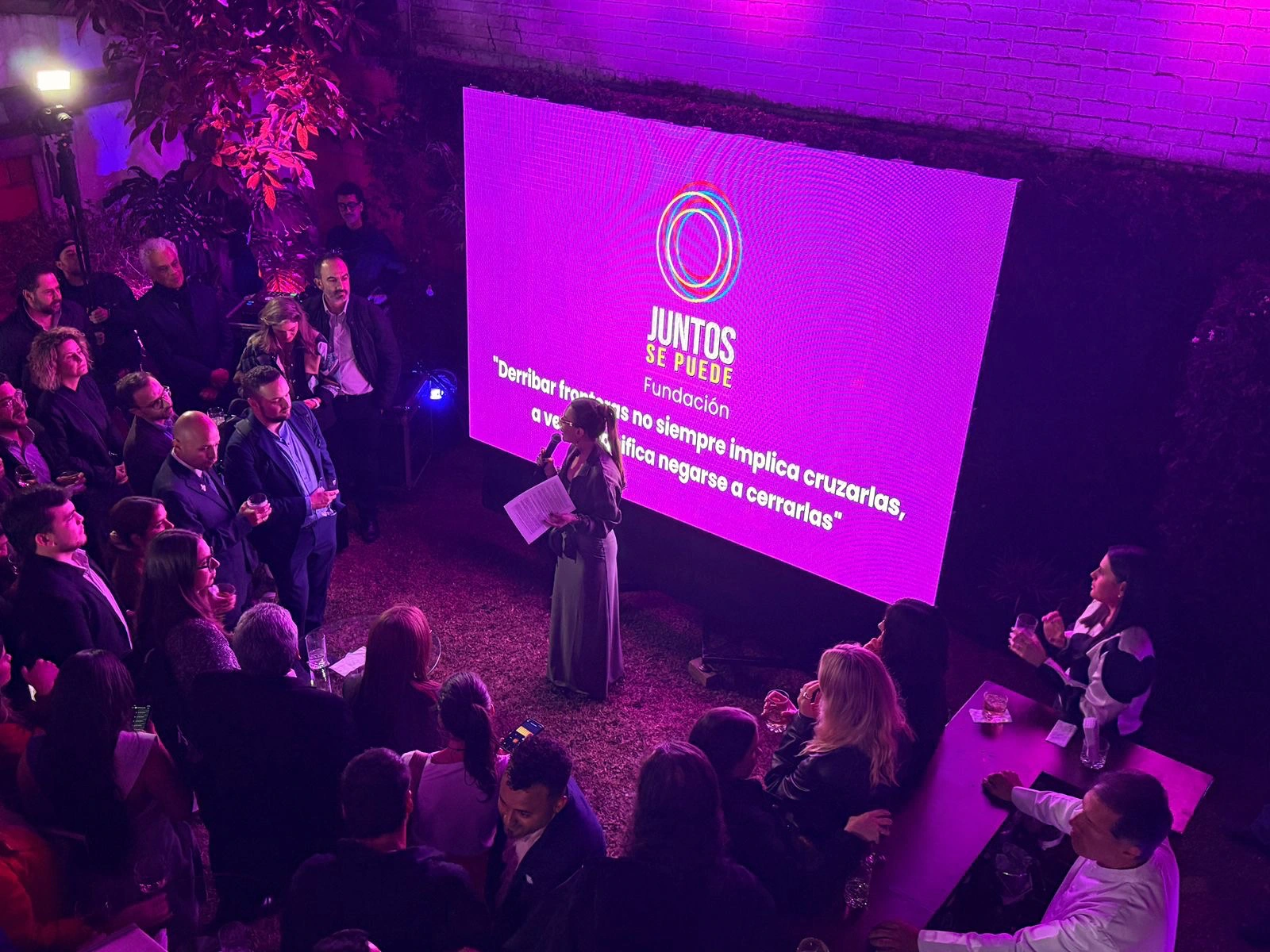 «Permanecer»: El compromiso que marcó la apertura del Centro de Innovación Sin Fronteras de Juntos Se Puede